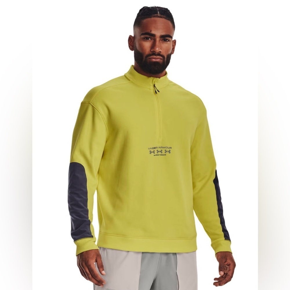 Under Armour Bright Yellow Pullover size XXL